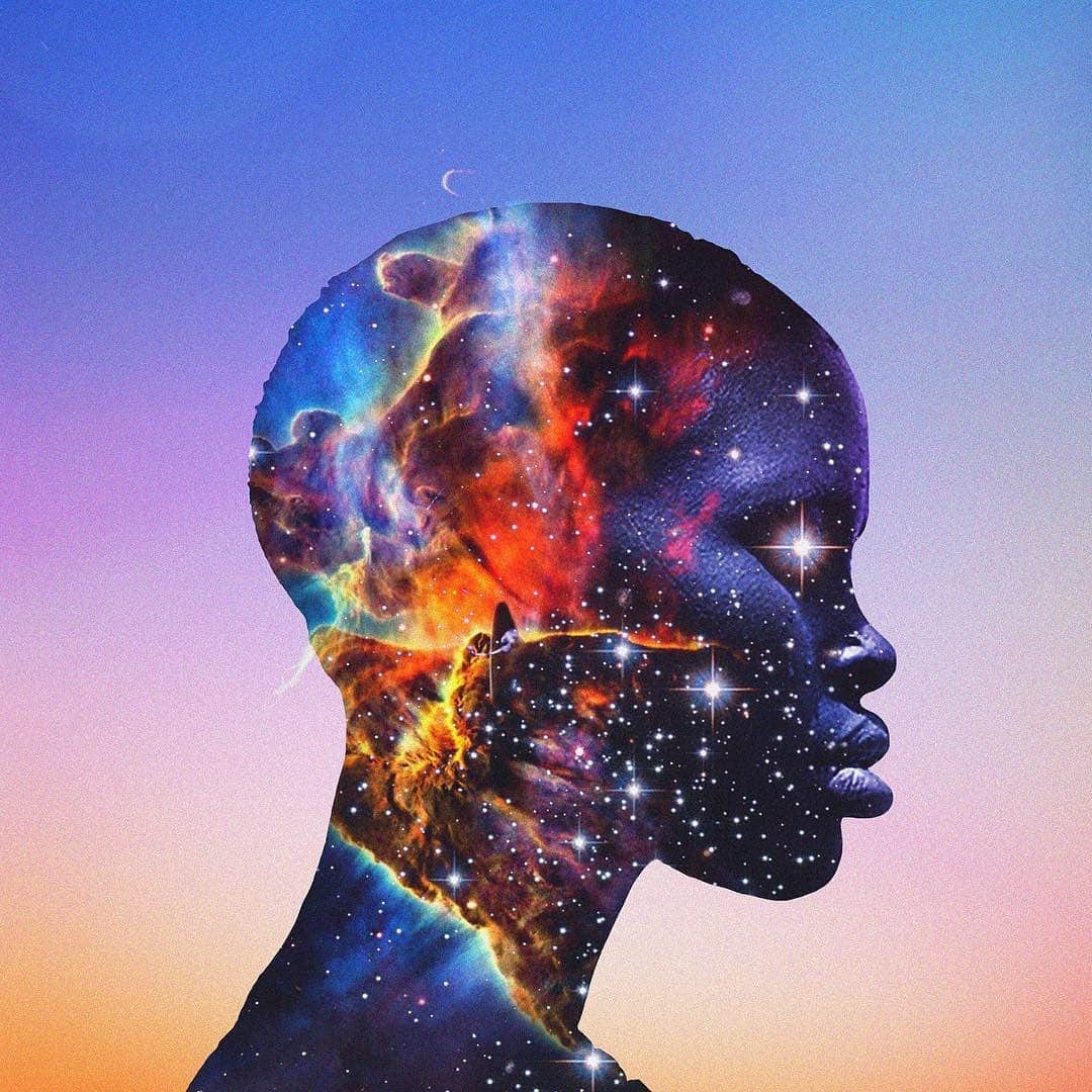 Instagramさんのインスタグラム写真 - (InstagramInstagram)「Cosmic manifestations, surreal landscapes and celestial bodies = “Afrofuturist” artist Manzel Bowman’s (@artxman) aesthetic. “With my work, I like to envision that the past, present and future are one and the same.” 🤯  Photo illustration by @artxman」7月17日 1時03分 - instagram