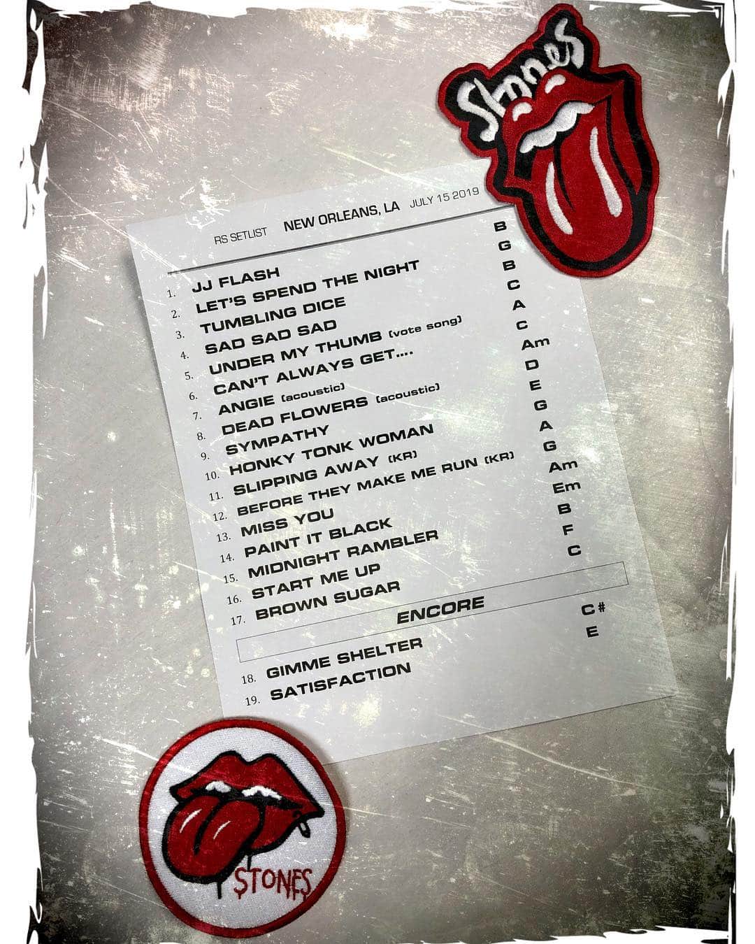 The Rolling Stonesさんのインスタグラム写真 - (The Rolling StonesInstagram)「I was born in a Crossfire Hurricane.... What a fantastic night! Thank you New Orleans #therollingstones #stonesnofilter #NOLA #neworleans #tour #usa」7月16日 16時49分 - therollingstones