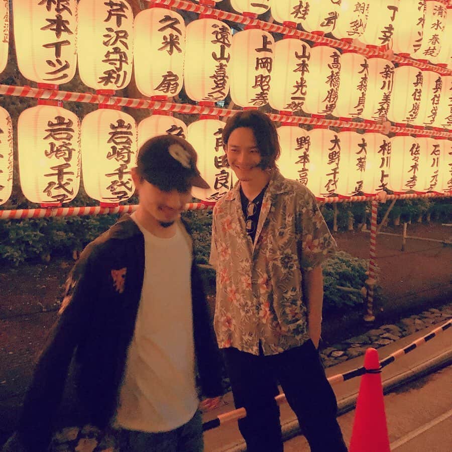 加藤 聖也さんのインスタグラム写真 - (加藤 聖也Instagram)「. 昨日の夜 仕事終えたあと、みたままつへ☺︎ #みたままつり #靖国神社 #なんだかんだ毎年行ってる」7月16日 17時36分 - se1ya_kato