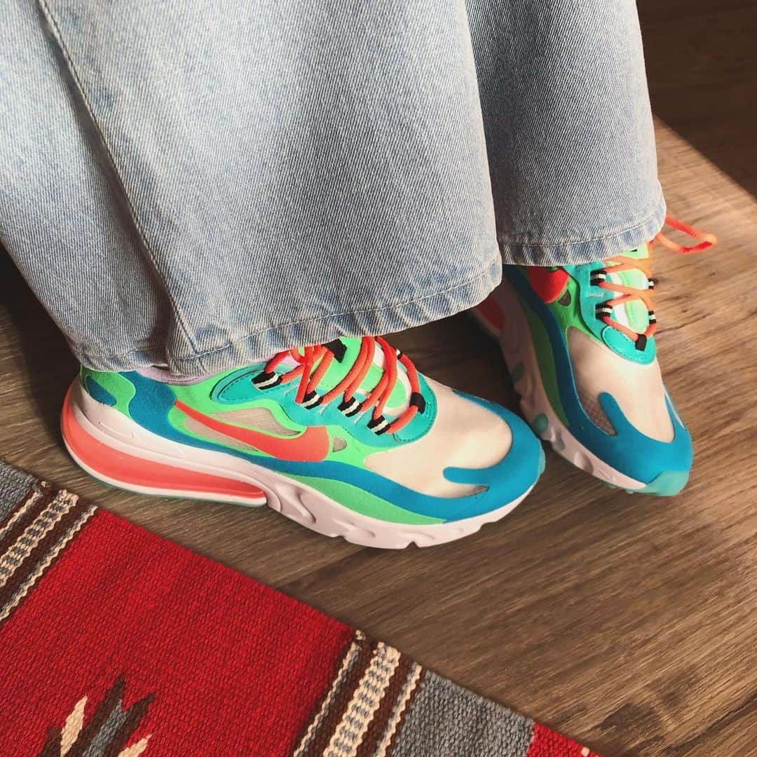 リー・ジャーインさんのインスタグラム写真 - (リー・ジャーインInstagram)「🧶 #airmax270react」7月16日 17時50分 - junoohknow