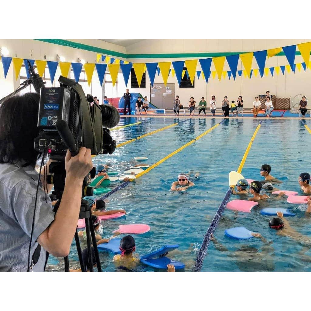 星奈津美さんのインスタグラム写真 - (星奈津美Instagram)「初めて訪れた島根県！宍道B&G海洋センターのオープン20周年を記念し水泳教室を行わせて頂きました🏊ジュニア選手の皆さんから成人のマスターズスイマーの皆さんまで幅広く、多くの方にご参加頂きました。温かく迎えて頂き嬉しかったです😊ありがとうございました✨ #島根県 #松江市 #宍道B&G海洋センター」7月16日 18時07分 - ntm_hoshi