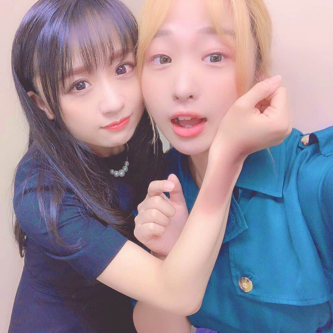 久保亜沙香さんのインスタグラム写真 - (久保亜沙香Instagram)「‪演出助手の瀬奈ちゃん。わたしのメイクさん🤕笑。毎日毎日ありがとう💄‬ #久保亜沙香 #久保 #亜沙香 #asaka #kubo #follow #photo #actress #singer #japanese #japanesegirl #japan #舞台 #舞台女優 #役者 #声優 #歌手 #ライブ #撮影 #写真 #カメラ #フォロー #日本人 #sofvitokyo #セルフィー #selfie #彼イサ2019 #彼異なるイサン」7月16日 18時36分 - asaka_kubo