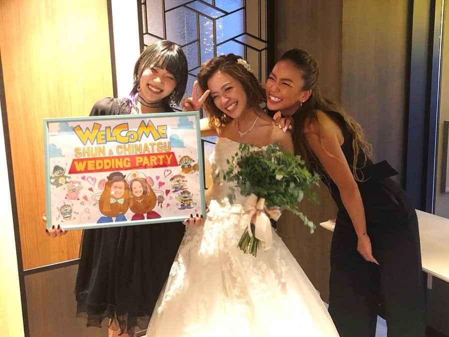 菅又菜摘（ナツ）さんのインスタグラム写真 - (菅又菜摘（ナツ）Instagram)「👰🏻💕 My sister Happy Marriage!💍 Sweets are forever.💕 #happywedding #mysister #wedding #weddingparty #seconddaughter #sisters」7月16日 18時42分 - kogenatsu920