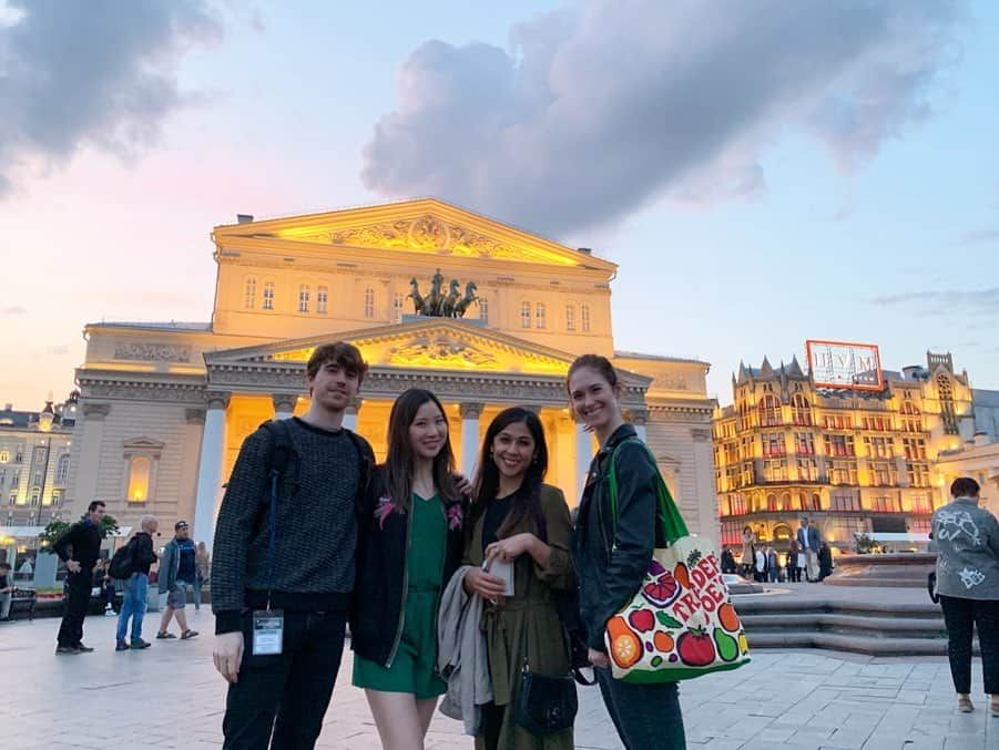 金原里奈さんのインスタグラム写真 - (金原里奈Instagram)「Thank you Moscow for an amazing week🙌🏻❤️ #ENBOnTour #moscow #bolshoitheatre」7月16日 18時45分 - rina_kanehara