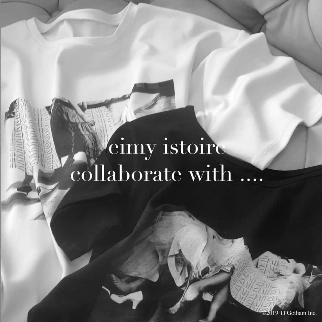 のインスタグラム：「. 【Coming soon】 eimy istoire collaborate with….. . #eimy #eimyistoire  #eimy_ootd #eimy_snap #eimy_lifes #aw #instafashion #collaboration #LIFE」
