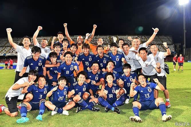 上田綺世のインスタグラム：「ユニバ優勝しました！ 最高の仲間と結果を残せて良かったです。  #Universiade #2019 #napoli #daka」
