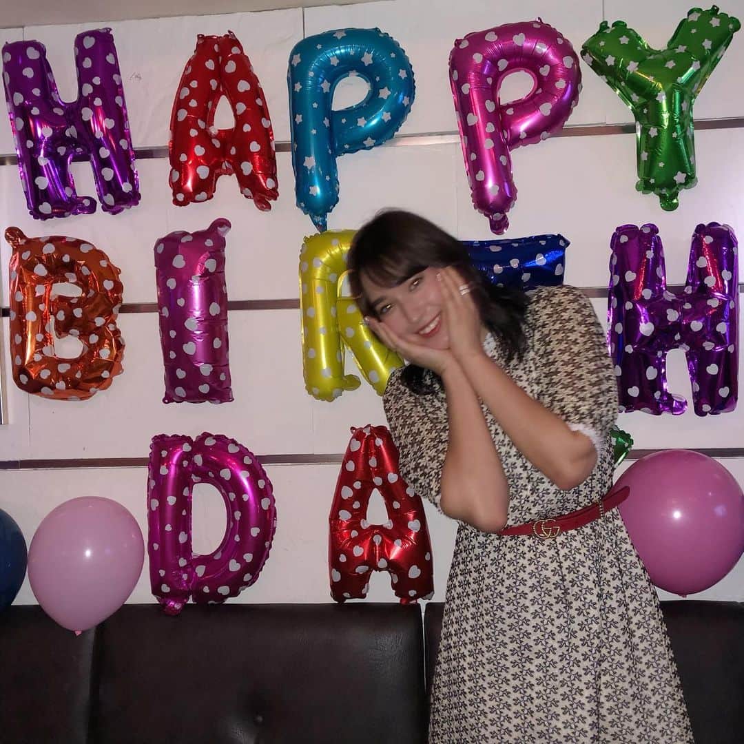 平田梨奈さんのインスタグラム写真 - (平田梨奈Instagram)「I’m 21 😝🙌 #20190716  Thanks to all my friends for a wonderful birthday 🎂」7月16日 19時54分 - hirari_official
