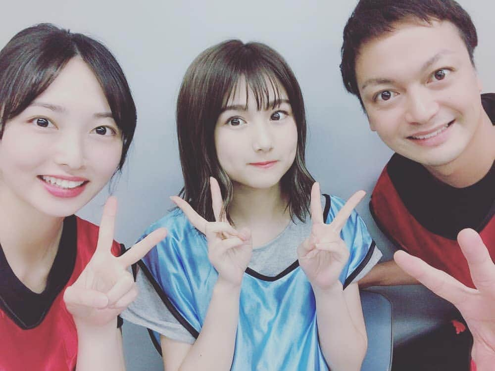 海老澤健次さんのインスタグラム写真 - (海老澤健次Instagram)「今日の雨は凄かったな。梅雨明けが待ち遠しい(´°̥̥̥̥̥̥̥̥ω°̥̥̥̥̥̥̥̥｀) 今日もトムとジェリー稽古。 まぁーと同じ事務所の紗季ちゃんと！ 大人数で稽古励んでます！  #須藤茉麻 ちゃん　 #櫻井紗季  ちゃん #海老澤健次  #トムとジェリー  #音楽劇  #Berryz工房 #東京パフォーマンスドール」7月16日 19時58分 - ebisawa_kenji