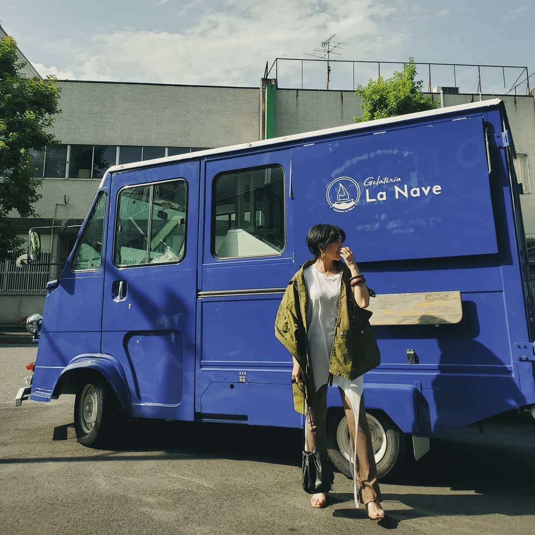 neokazumiのインスタグラム：「﻿ 明日から東京、大阪出張で﻿ ﻿ その後はお休み頂いてます﻿ ﻿ 4日間ariesに居ない～💫🤗﻿ ﻿ #ariesmirage#perverze #ootdfashion#neokazumi」