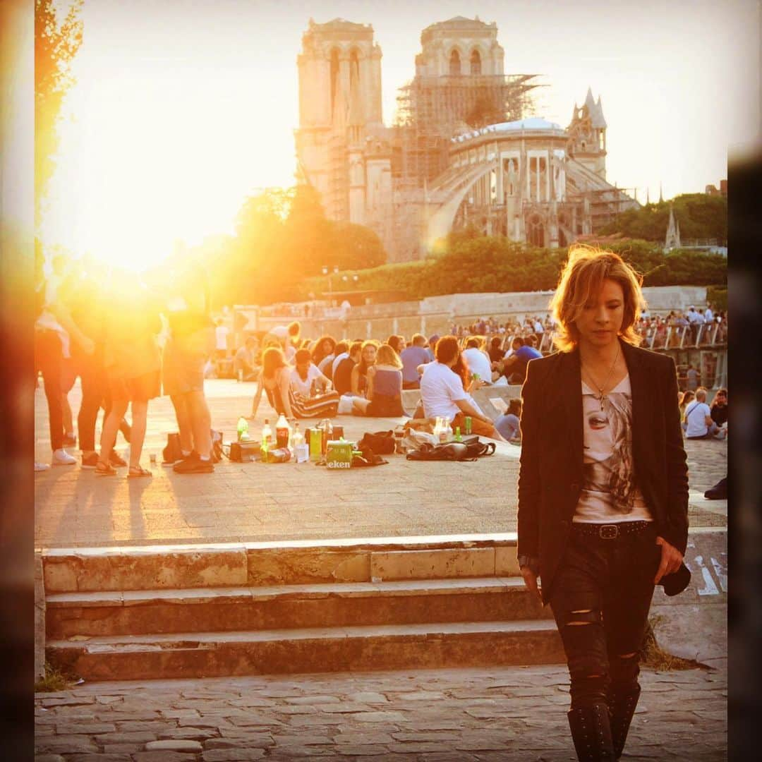 YOSHIKIさんのインスタグラム写真 - (YOSHIKIInstagram)「I always love #Paris. It's beautiful no matter what. Praying for a quick recovery. #notredame #ノートルダム大聖堂」7月16日 20時29分 - yoshikiofficial