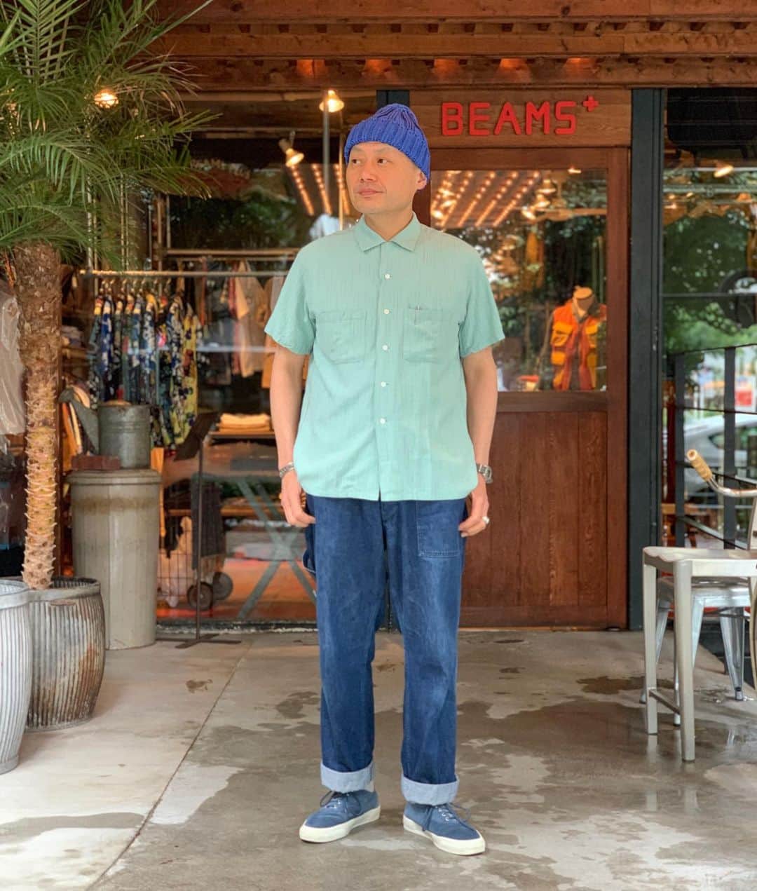 BEAMS+さんのインスタグラム写真 - (BEAMS+Instagram)「BEAMS PLUS STYLE  #beams #beamsplus #beamsplusharajuku #harajuku #tokyo #japan #opencollarshirt #converse #mensfashion #menstyle #menswear」7月16日 20時39分 - beams_plus_harajuku