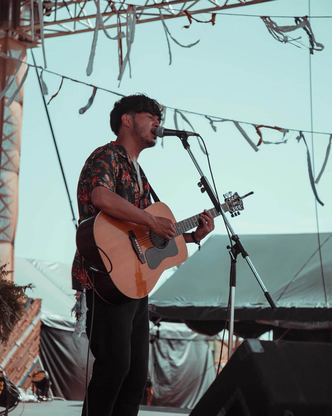 KENNY（吉原健司）さんのインスタグラム写真 - (KENNY（吉原健司）Instagram)「@corona sunsets fes’19 ー縦編ー リハ→本番の図。 コロナのハンモック買い忘れたーーーー😭😭😭 photo by @junwelt」7月16日 20時52分 - kenny_yoshihara