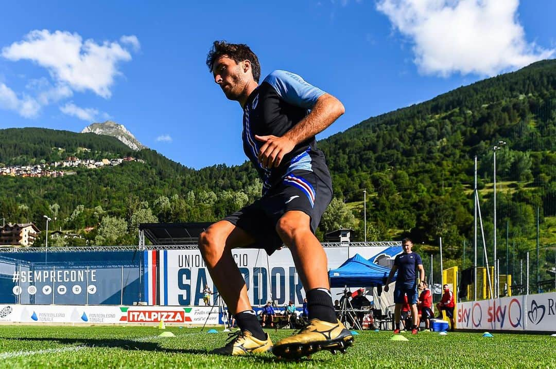 UCサンプドリアさんのインスタグラム写真 - (UCサンプドリアInstagram)「#PontediLegno 2019, day 2. Tempo di test per i blucerchiati. ⏱ 📷 @simonearveda」7月16日 21時33分 - sampdoria