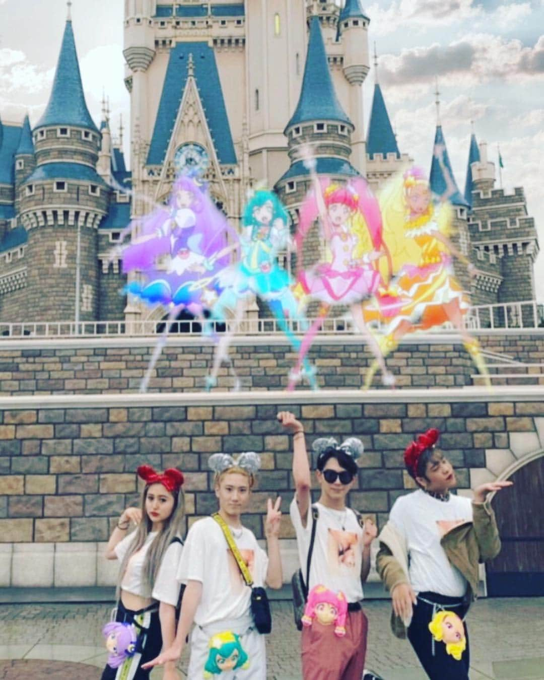 くろがねのあさんのインスタグラム写真 - (くろがねのあInstagram)「うちらはプリキュア。 #disney #패션 #오오티디 #패션스타그램 #코디 #데일리룩 #fashion」7月16日 22時07分 - 3.noa_kun.3