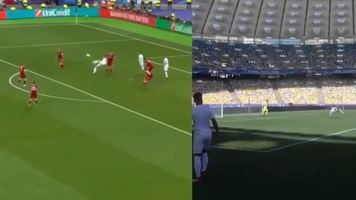 F2Freestylersのインスタグラム：「The best @championsleague goal ever? 🤩😍 . Happy birthday @garethbale11 🎉 #RealMadrid #LaLiga #Bale #GarethBale」
