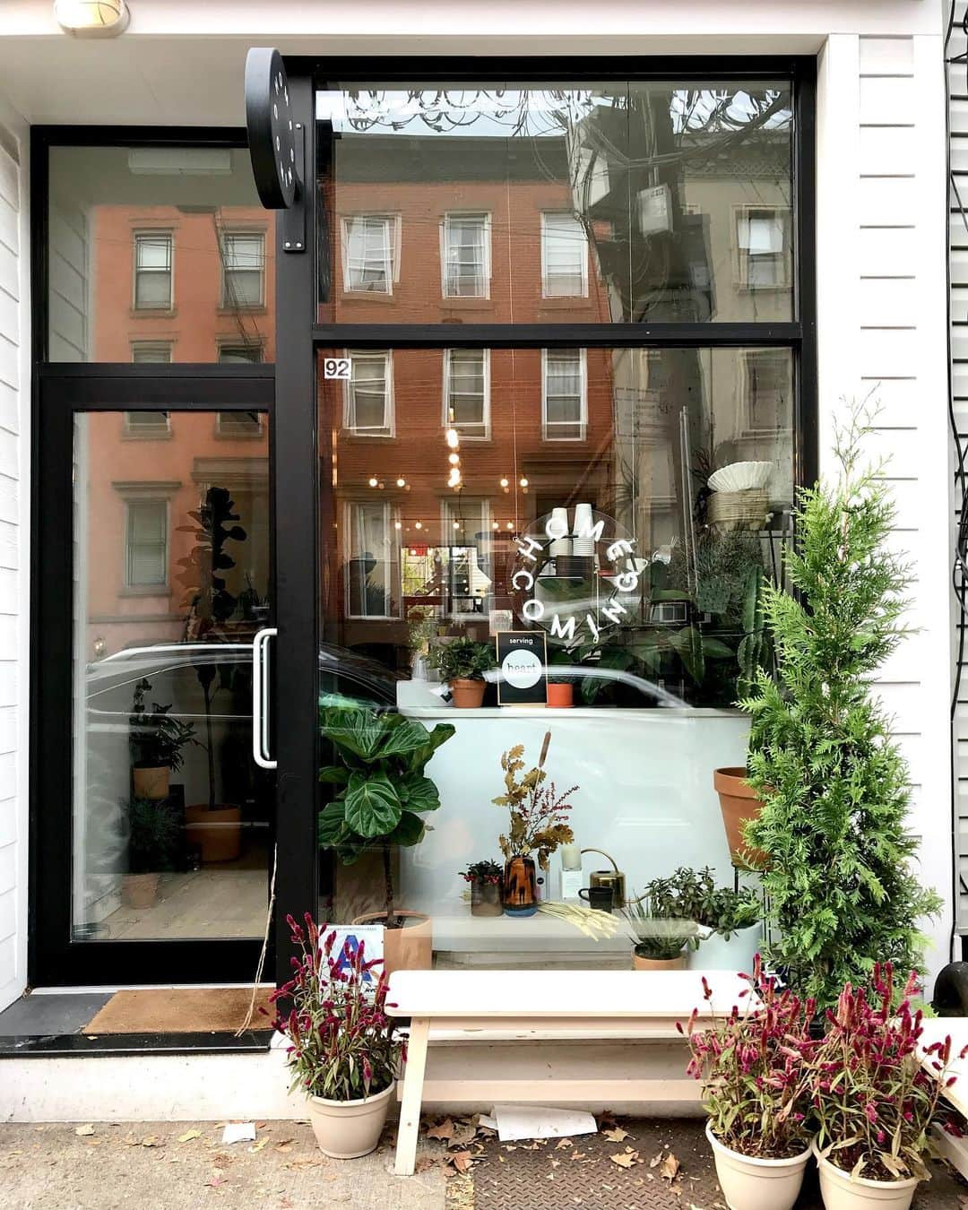 RIASIMさんのインスタグラム写真 - (RIASIMInstagram)「If you’re planning to visit Williamsburg...make sure you come by this little gem! Serving good coffee and for all my plant mommies & daddies...they have lots of beautiful plants 🌱 waiting to be taken home! ☺️ Hope you all survived Monday and may today be a grrreat day!! 😁 . . . . . . . @homecoming #brooklyn #williamsburg #coffeeshopcorners #wheretofindme #makemoments #mytinyatlas #myeverdaymagic #cafehopping #fromwhereistand #caffeinecouture #justgoshoot #postitfortheaesthetic #coffeecakescafe #newyorkcityfeelings #newyork_world #prettylittletrips #prettycitynewyork #seeyourcity #guardiancities #travelerinnewyork #nyc_explorers #facades #facadelovers #inspiremyinstagram #lifewelltravelled #theshopkeepers #made_in_ny #newyork_ig #newyork_instagram」7月16日 22時35分 - coffeecakescafe