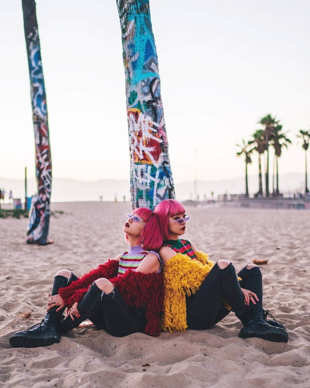 福田洋昭さんのインスタグラム写真 - (福田洋昭Instagram)「Venice Beach feels w/ @amixxamiaya @ayaxxamiaya #Venice #LA #tb」7月16日 22時46分 - hirozzzz