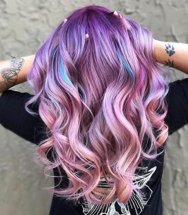 CosmoProf Beautyさんのインスタグラム写真 - (CosmoProf BeautyInstagram)「Ice,Ice, Berry❄🍇⁣ ⁣ "I LOVE @pravana's ChromaSilk Vivids Crystal Shades Collection! This is Garnet + Clear , Rose Quartz + Clear , Sunstone + Clear and Aquamarine + Clear!" Hair by: @nealmhair⁣ ⁣ Stock up on #Pravana color & styling products at #cosmoprofbeauty where you are #licensedtocreate⁣ ⁣ #repost #pravanavivids #colormelt #colourmelt #colormelting #unicornhair #pastelhair」7月16日 23時15分 - cosmoprofbeauty