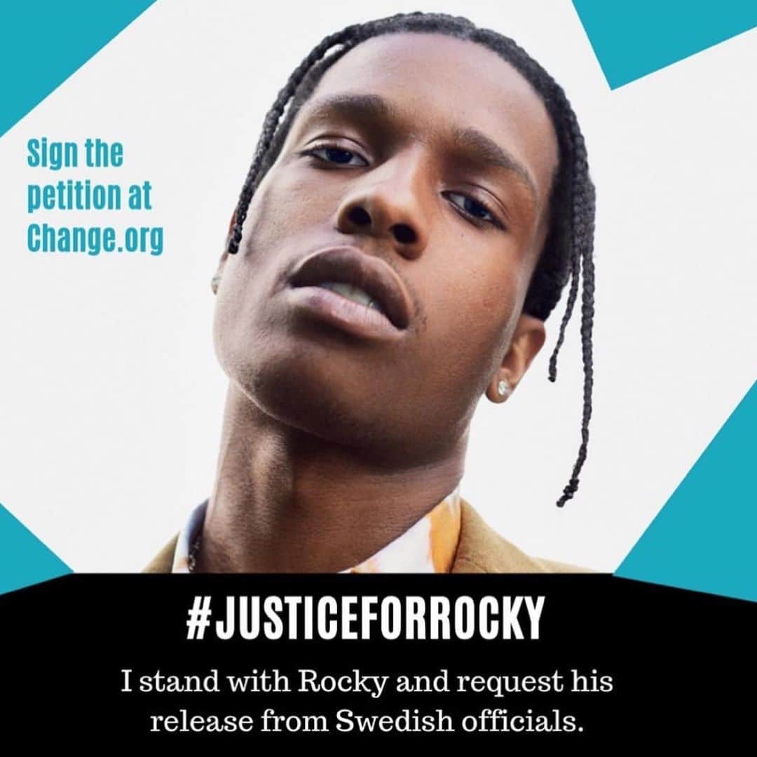 FKAツイッグスさんのインスタグラム写真 - (FKAツイッグスInstagram)「love you Rocky, thinking of you everyday.  sign the petition at change.org #freerocky」7月13日 3時03分 - fkatwigs