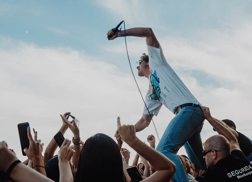 Don Brocoさんのインスタグラム写真 - (Don BrocoInstagram)「Muchos gracias @madcoolfestival u da coolest!!!!! Can’t wait to be back Madrid xxx 📷 @jackparkeratl」7月13日 3時03分 - donbroco