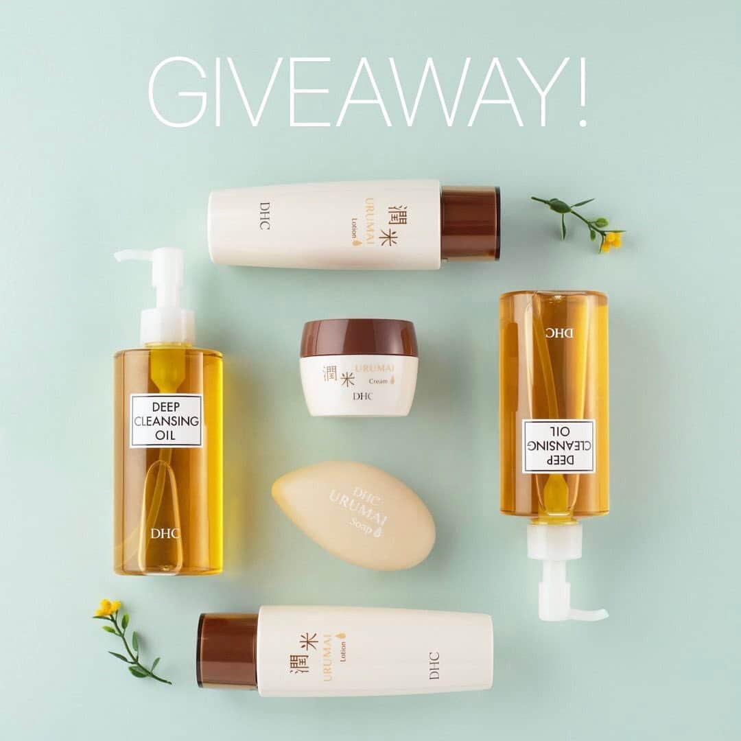 DHC Skincareさんのインスタグラム写真 - (DHC SkincareInstagram)「✨Urumai Collection Giveaway✨ It's #giveaway time! To celebrate our #mochiskin launch, we're giving you AND a friend a chance to win the entire Urumai Collection + Deep Cleansing Oil!  Here's how to enter:  1. Must be following @DHCSkincare  2. Like this post 3. Tag a friend! ________ Good luck!😘 Giveaway ends July 16th at 5pm PT. (Official rules: bit.ly/2xLjcsI) #DHCisJBeauty #Giveaways」7月13日 3時11分 - dhcskincare