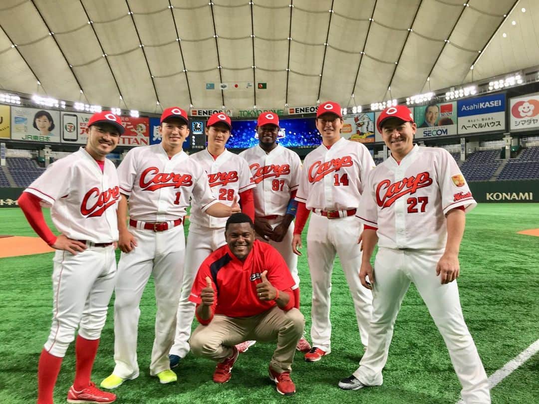 地方民のカープ女子のインスタグラム：「・ たかあきブログより✨ ・ 今日は3人もスタメン😉👍 ・ 怪我なく楽しんでくださーい😊👐 ・ #広島東洋カープ#広島カープ#カープ#carp」