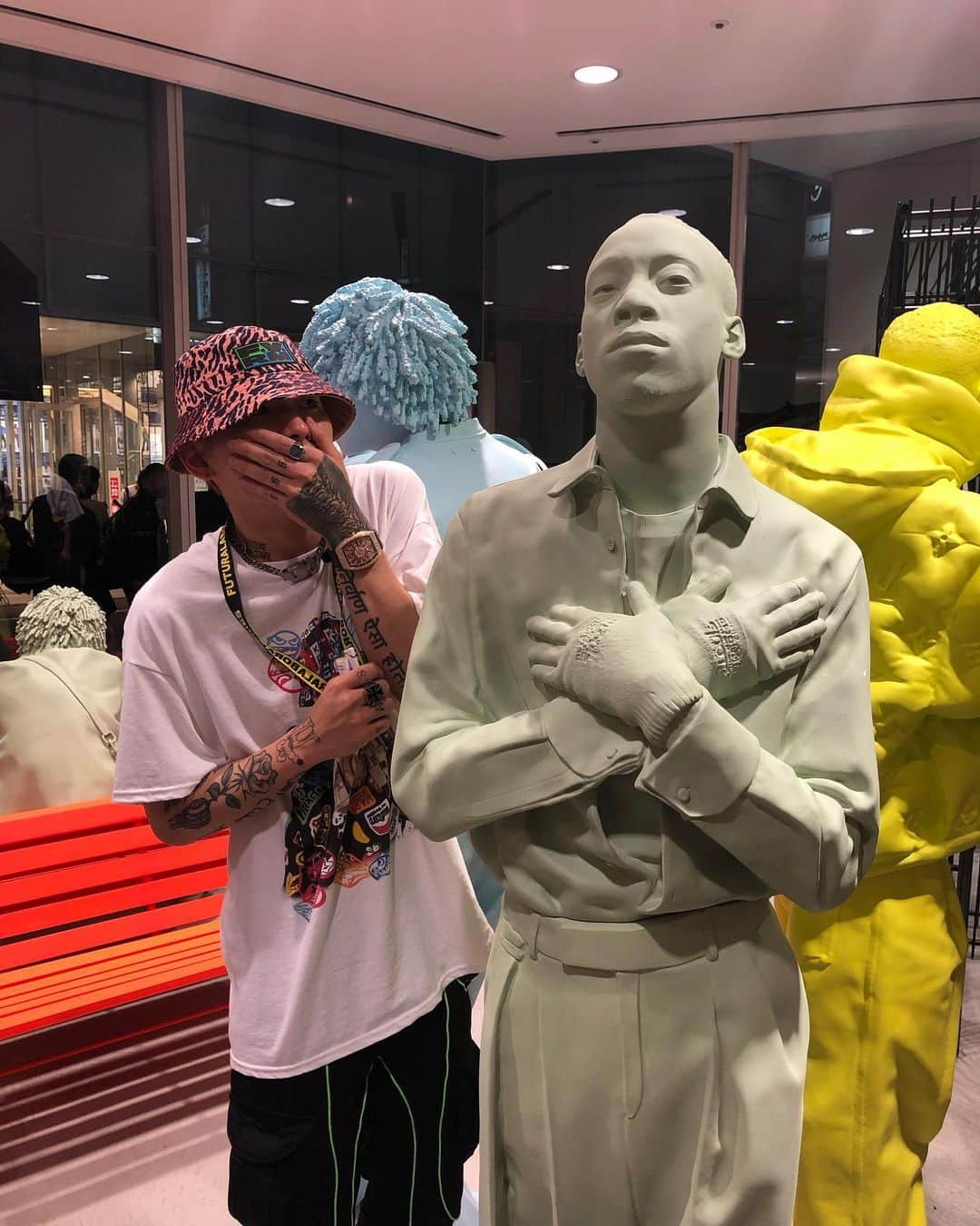 カワグチジンさんのインスタグラム写真 - (カワグチジンInstagram)「@louisvuitton  @virgilabloh @futuradosmil」7月12日 19時58分 - kurtcojain