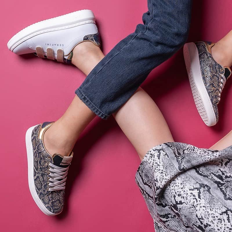 セラフィーニさんのインスタグラム写真 - (セラフィーニInstagram)「Rock your style ⚡️ with the new Woman’s Collection in python print! #Serafinishoes #prefall #newin . . . #trendy#sneakers#shoesaddict#fashion#fashiongram#sneakersaddict#shoes#woman#newcollection#fashionlover#italian#style#musthave#topshoes#newtrend」7月12日 20時04分 - serafiniofficial