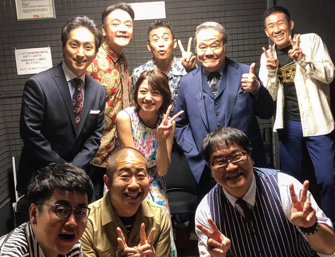 石田靖さんのインスタグラム写真 - (石田靖Instagram)「ABC『探偵ナイトスクープ』スタジオ収録😆 1本目は 中村七之助顧問、中村静香秘書 2本目は 石塚英彦顧問、松本穂香秘書 VTRも乳首吸わせたい父親❗️から 良いオバケからの卒業させたい母 …アホらしいんからスタジオ大号泣まで😆😆😆OAお楽しみに❗️ #探偵ナイトスクープ #スタジオ収録 #中村七之助 #中村静香 #2枚目の写真 #石塚英彦 #松本穂香 #3枚目の写真 #スタジオ観覧 #おおきにありがとさんです #一期一笑  #石田靖」7月12日 20時55分 - yasulog