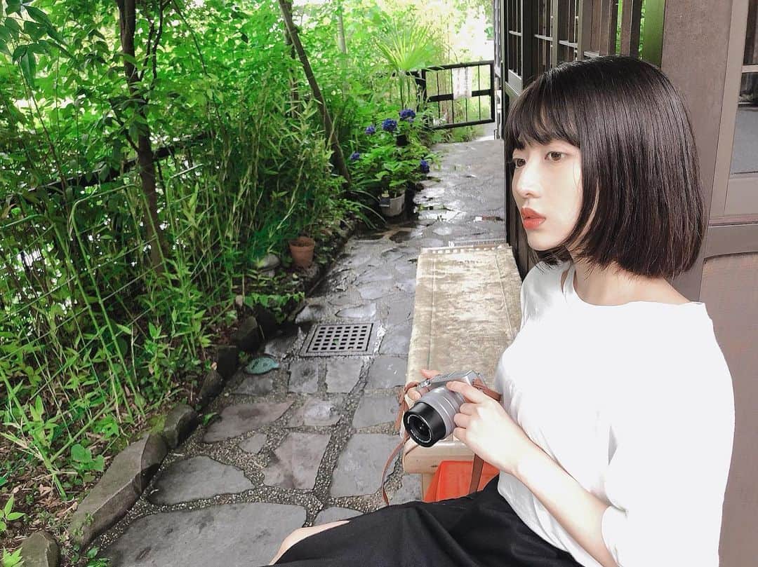 宮瀬彩加さんのインスタグラム写真 - (宮瀬彩加Instagram)「雨のち曇り、時々宮瀬。 なーんて梅雨が続きますね。」7月12日 21時20分 - ayaka_miyase