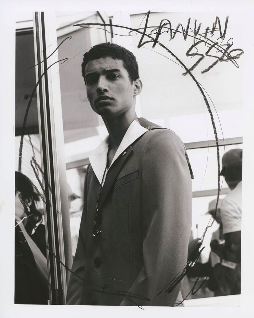 ランバンのインスタグラム：「Photography by @maximeimbert  #LanvinSS20  #LanvinbyBrunoSialelli」
