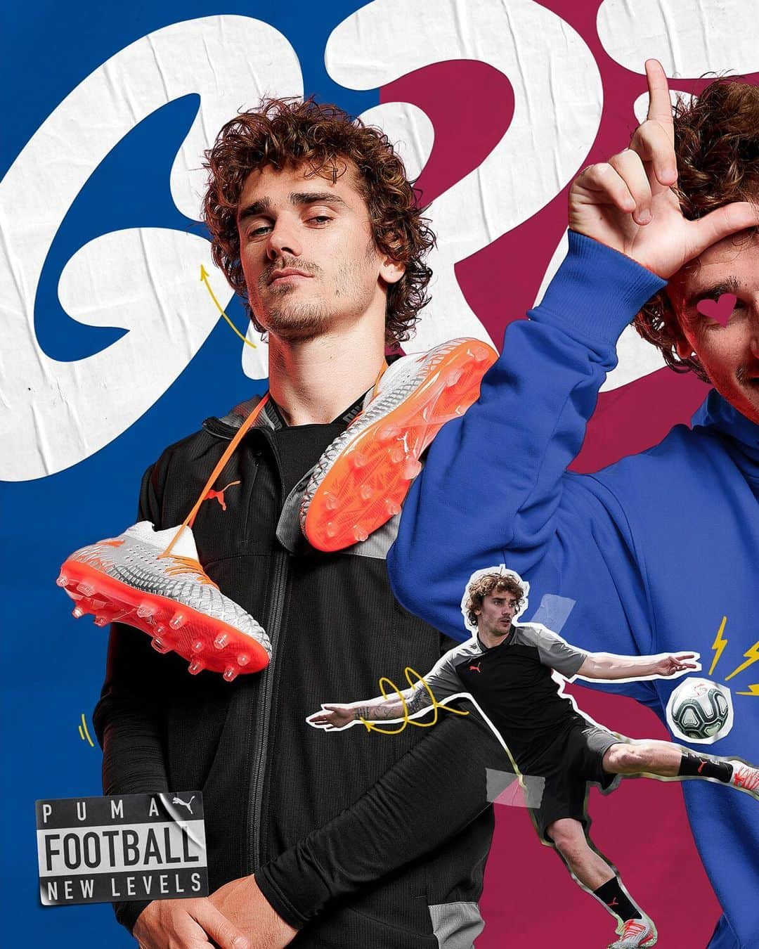 PUMA Footballさんのインスタグラム写真 - (PUMA FootballInstagram)「Barcelona, welcome to Grizi’s Flow 🔵🔴」7月12日 22時20分 - pumafootball