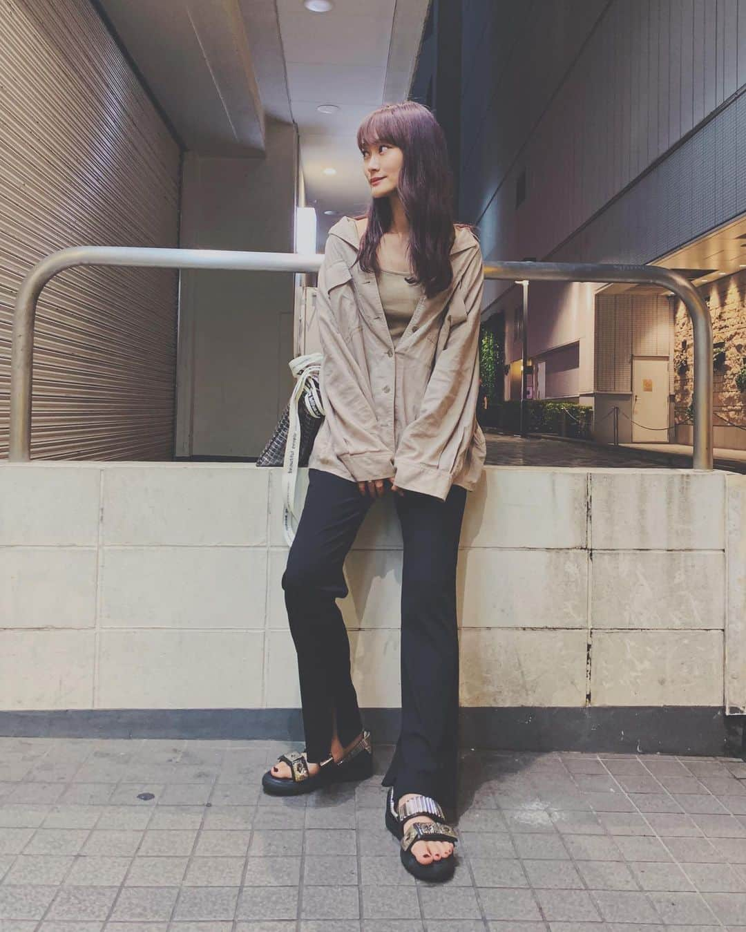 minan (lyrical school)のインスタグラム：「今日の服😏😼♥﻿ ﻿ #togapulla #ootd #私服」