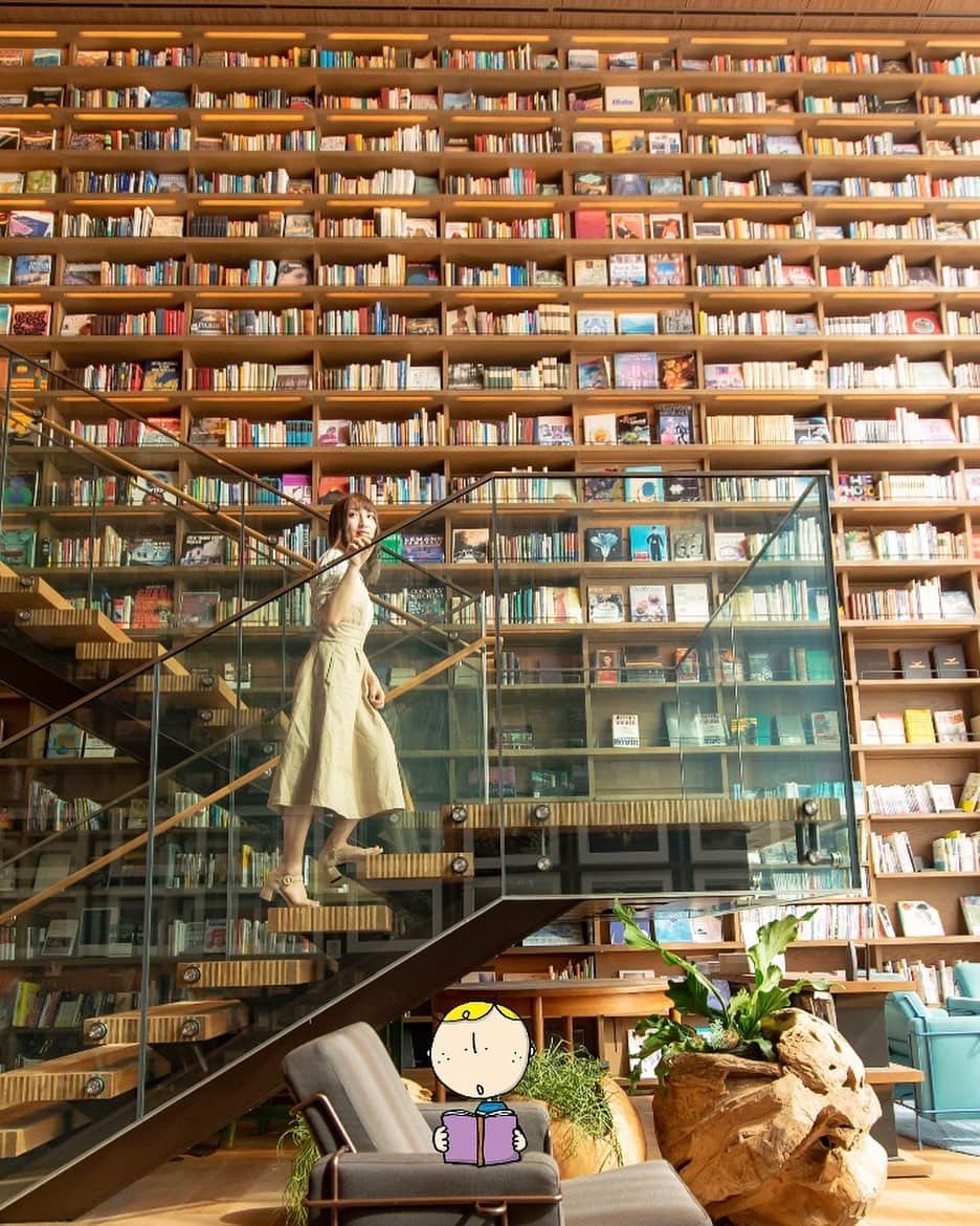 Osaka Bob（大阪観光局公式キャラクター）さんのインスタグラム写真 - (Osaka Bob（大阪観光局公式キャラクター）Instagram)「Which one to choose…? There are so many books on the huge book shelf in Hirakata T-SITE. I can't decide💦 ⠀⠀⠀⠀⠀ 枚方T-SITEにはズラーっと並んだ大きな本棚が📚 今日の一冊は何にしよう… ⠀⠀⠀⠀⠀ ————————————————————— #maido #withOsakaBob #OSAKA #OsakaJapan #大坂 #오사카 #大阪  #大阪観光 #visitjapan2019 #tourism #sightseeing #travelgram #travelinjapan #osakatrip #Оsака #Осака #โอซาก้า  #大阪旅行 #大阪観光 #오사카여행 #日本景點 #Оsака #Осака #โอซาก้า #枚方TSITE #hiraikata #bookstore」7月12日 22時32分 - maido_osaka_bob