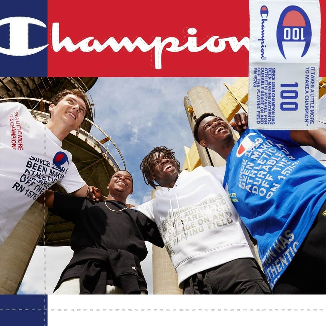 Foot Lockerさんのインスタグラム写真 - (Foot LockerInstagram)「The Originators Since 1919. 💯 100-Year Team Collection #Champion100 Available Now, In-Stores and Online」7月12日 22時42分 - footlocker