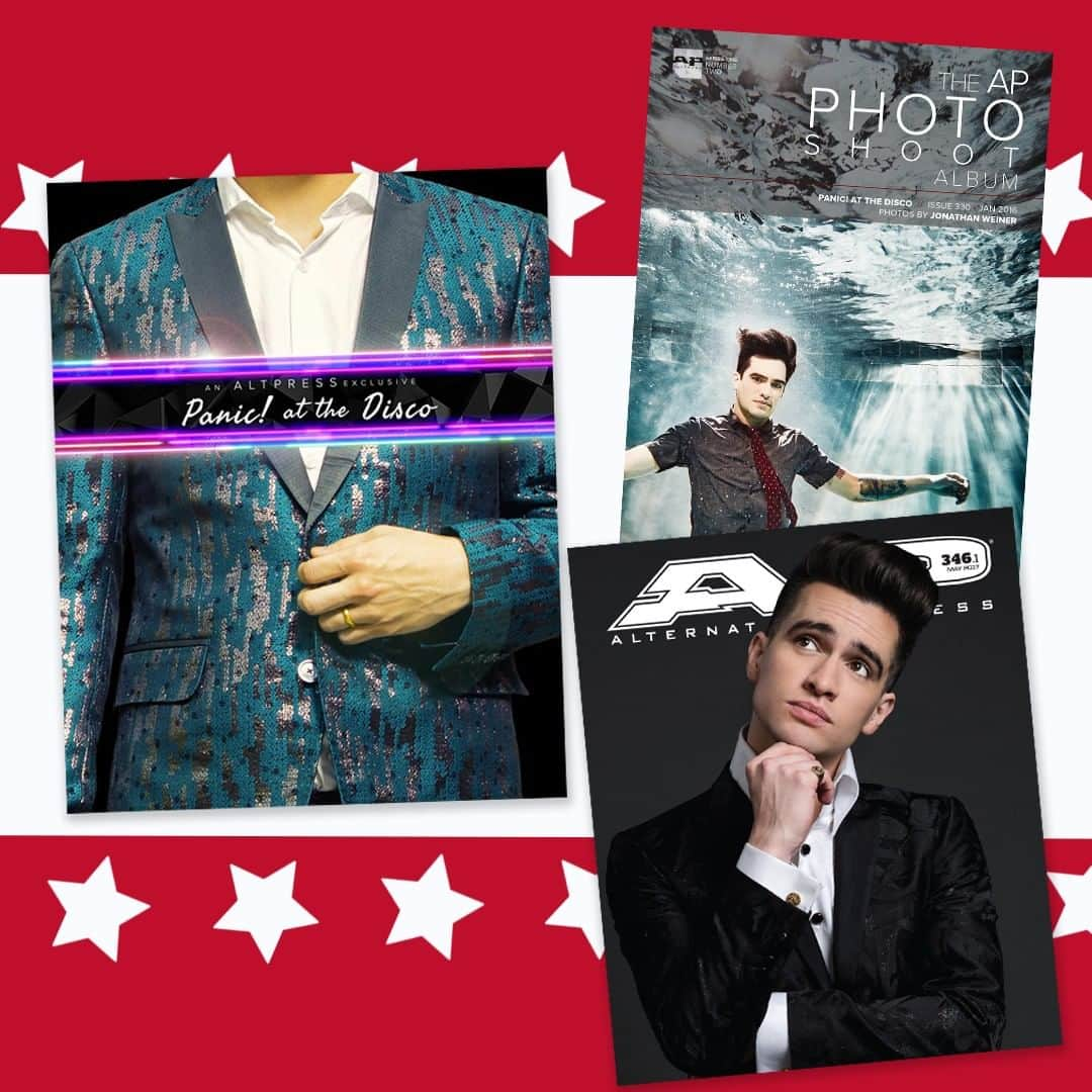 Alternative Pressさんのインスタグラム写真 - (Alternative PressInstagram)「LAST DAYS TO SAVE! Snag the exclusive @panicatthedisco Mini Collection featuring the PATD Collector's Edition, the larger fan edition of Issue 346 back in stock for the first time in 5 years, and the never-before-seen Photo Shoot Album 👇⁠ LINK IN BIO⁠ .⁠ .⁠ .⁠ #panicatthedisco #patd #brendonurie #alternativepress #altpress」7月12日 23時01分 - altpress