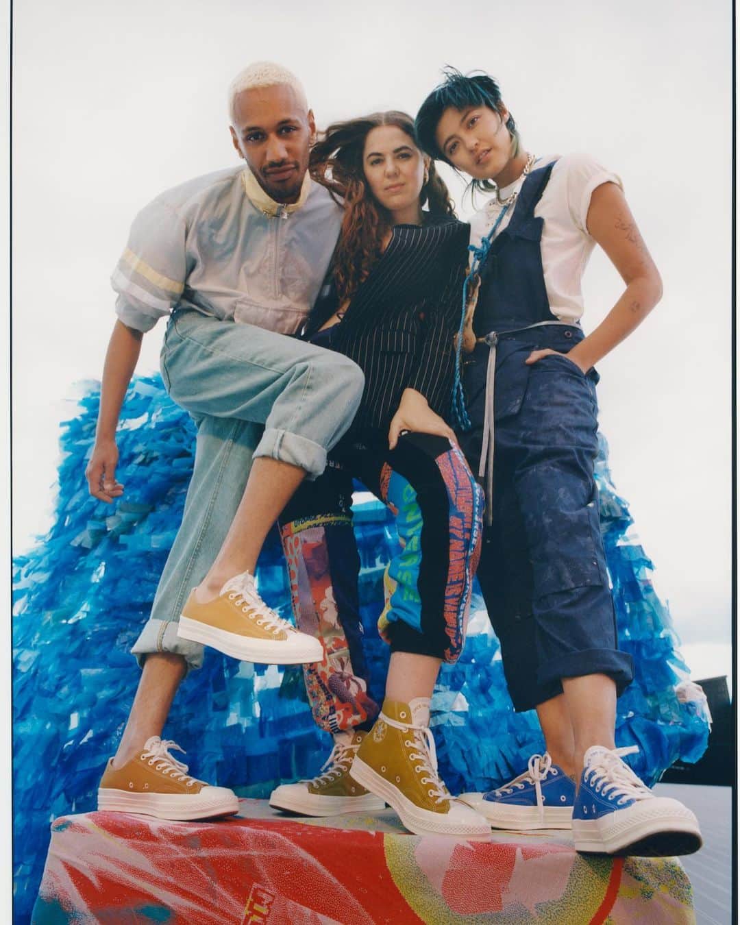 converseさんのインスタグラム写真 - (converseInstagram)「Plastic in, Chucks out. The #Chuck70 Renew Canvas upper is crafted from 100% recycled polyester that came from used plastic bottles. There’s always a way to renew what we do. #ConverseRenew available now at Converse.com.」7月12日 23時09分 - converse