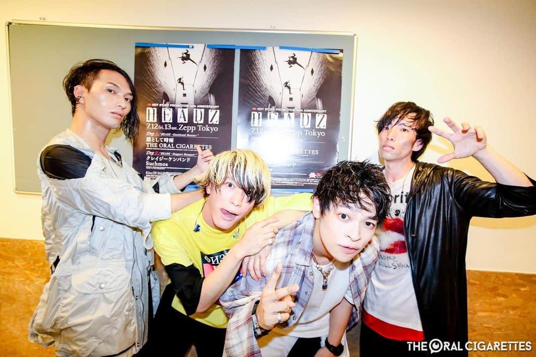 鈴木重伸のインスタグラム：「Hot Stuff Promotion 40th Anniversary “HEADZ –Emotional Rescue-” ＠ Zepp Tokyo いつもお世話になっておりますHot Stuffさん、40周年おめでとうございます。 凛として時雨との素敵な対バンをさせてもらいほんまに感謝です。 オーラルを始めた頃に聞き始めた凛として時雨とツーマンをやれてほんまに幸せでした。 photo by viola」