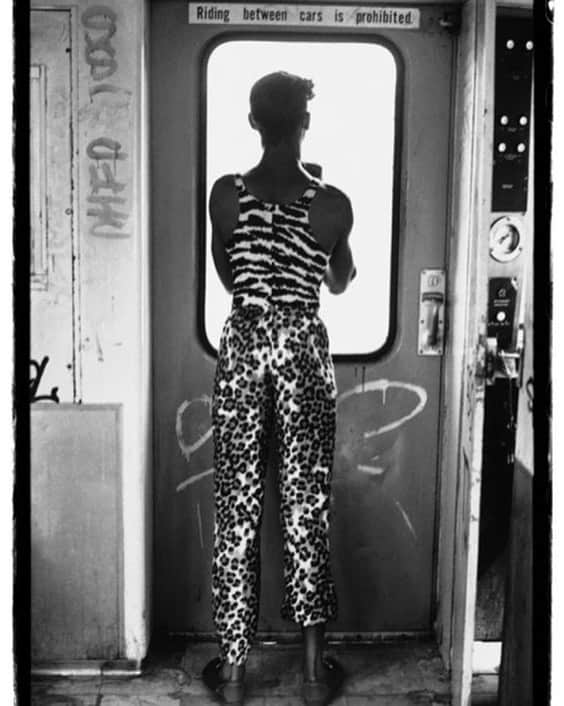 のインスタグラム：「Getting out of the city since 1983  D train 1983 #amyarbus」