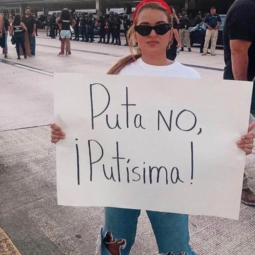 ドン・オマールさんのインスタグラム写真 - (ドン・オマールInstagram)「Y aquí qué pasó? #protesta #puertorico」7月13日 0時18分 - donomar