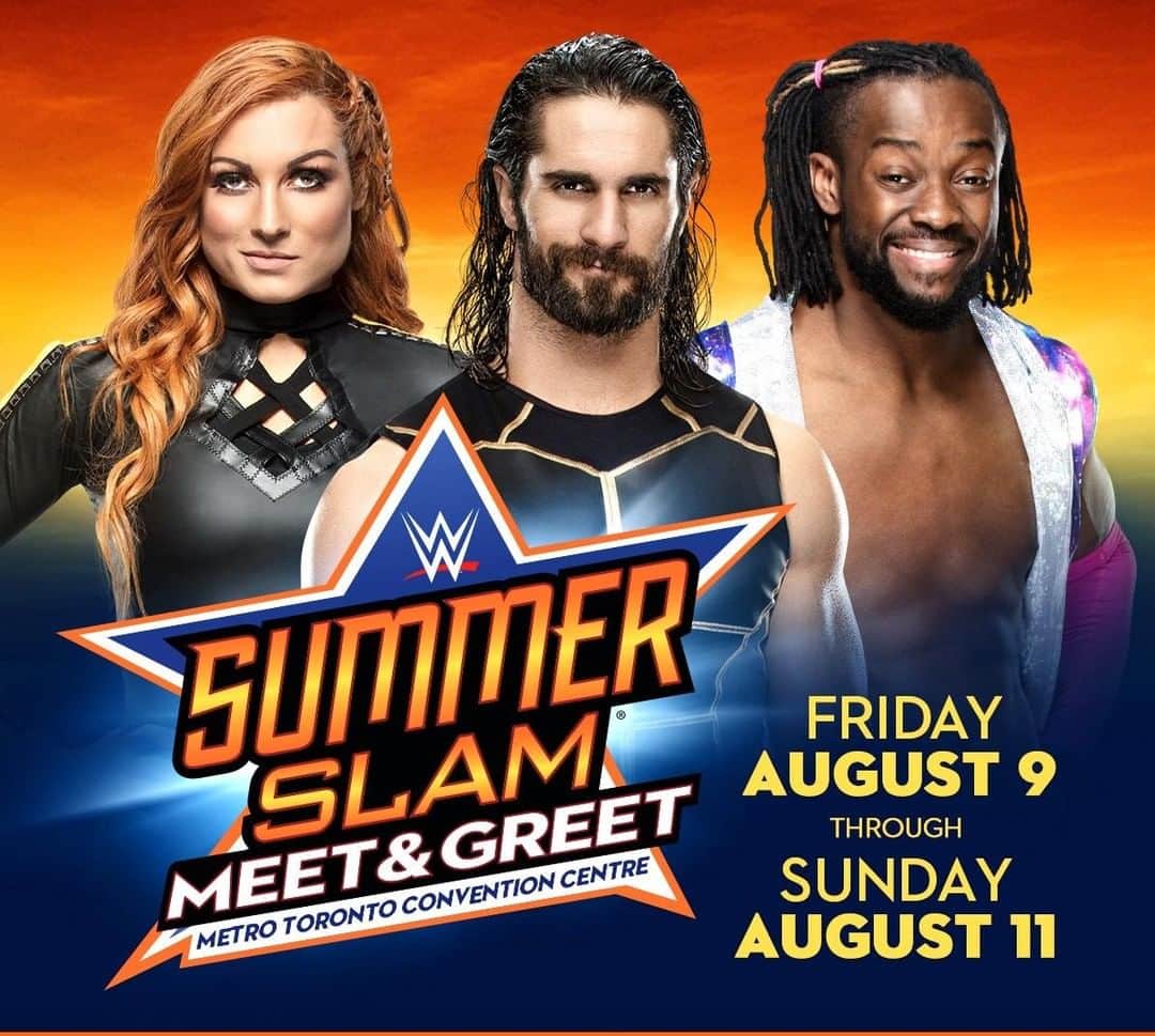 WWEさんのインスタグラム写真 - (WWEInstagram)「#SummerSlam Meet & Greet tickets are available now on @ticketmaster! Don't miss your chance to meet your favorite #WWE Superstars during SummerSlam Weekend!」7月13日 0時24分 - wwe