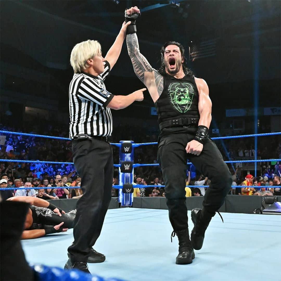 WWEさんのインスタグラム写真 - (WWEInstagram)「#TheBigDog is UNSTOPPABLE! #SDLive @romanreigns」7月13日 1時00分 - wwe