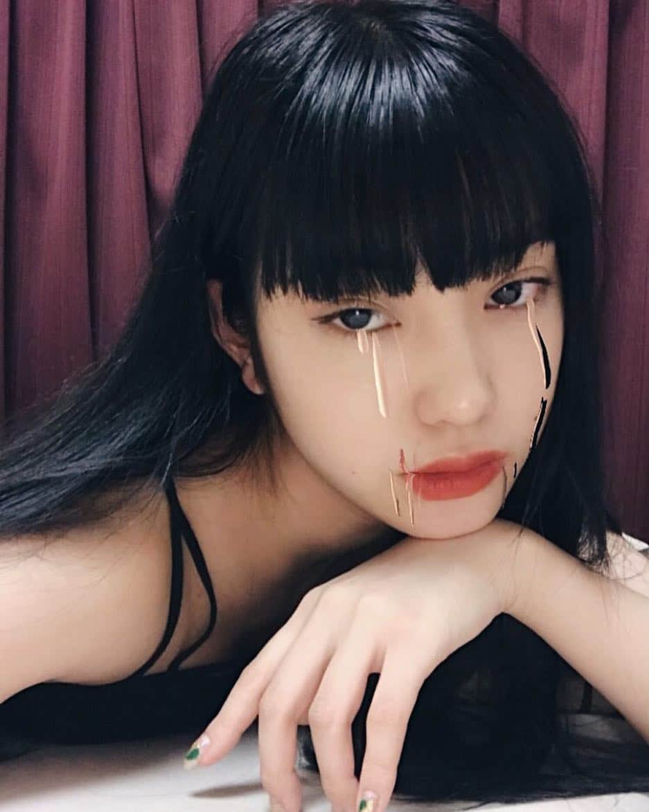 北澤舞悠（まゆちる）のインスタグラム：「sad」