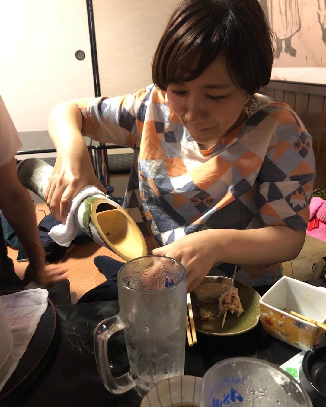 関取花さんのインスタグラム写真 - (関取花Instagram)「🍺🍺🍶🍶」7月13日 1時06分 - dosukoi87