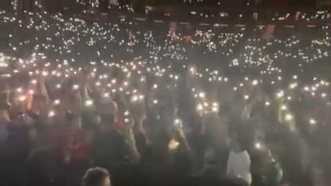 ファンクマスター・フレックスのインスタグラム：「#Ad - @Ciroc poppin as always!! Another arena... Another concert.. Madison Square Garden... FunkFlex on the set! Wow! Nobody better at this than me!🤷🏿‍♂️👑 !!!!! @litdigitaldjs Vid Via: @djhrnyc FUNKFLEX BOOKING INFO: LITDIGITALDJS@GMAIL.COM」