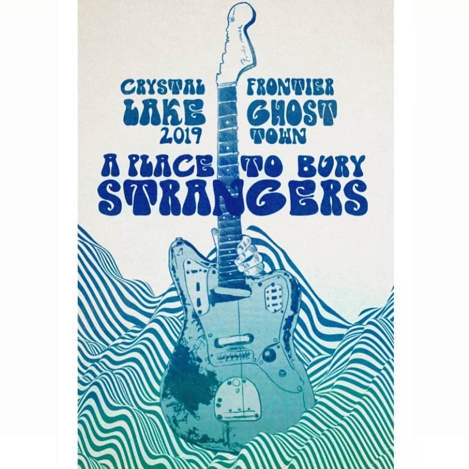 A Place to Bury Strangersのインスタグラム：「#Repost @crystallakesound ・・・ It’s gunna get loud at Crystal Lake. Friday nights headlining act , A Place To Bury Strangers , is going to blast the roof off the main stage! Tickets are hot folks, and only 2 weeks to snag some! www.crystallakesound.ca #aptbs #crystallakesound #musicfestival #psychrock @aptbs」