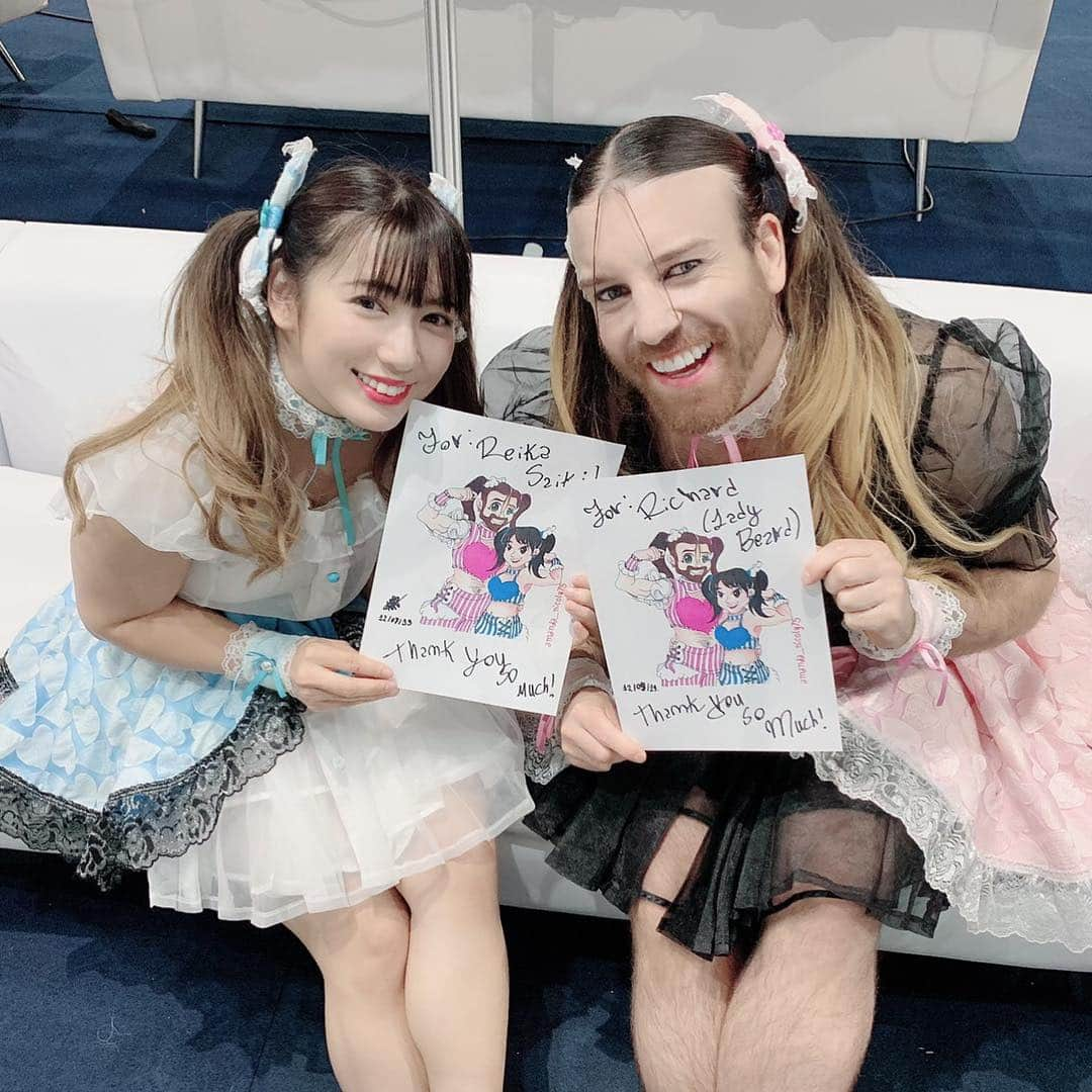 レディビアードさんのインスタグラム写真 - (レディビアードInstagram)「Day 1 in the books. Thank you Sao Paulo and Anime Friends!! See you all tomorrow xxx  #ladybeard  #dllolita  #reikasaiki  #animefriends19」7月13日 11時56分 - ladybeard_japan