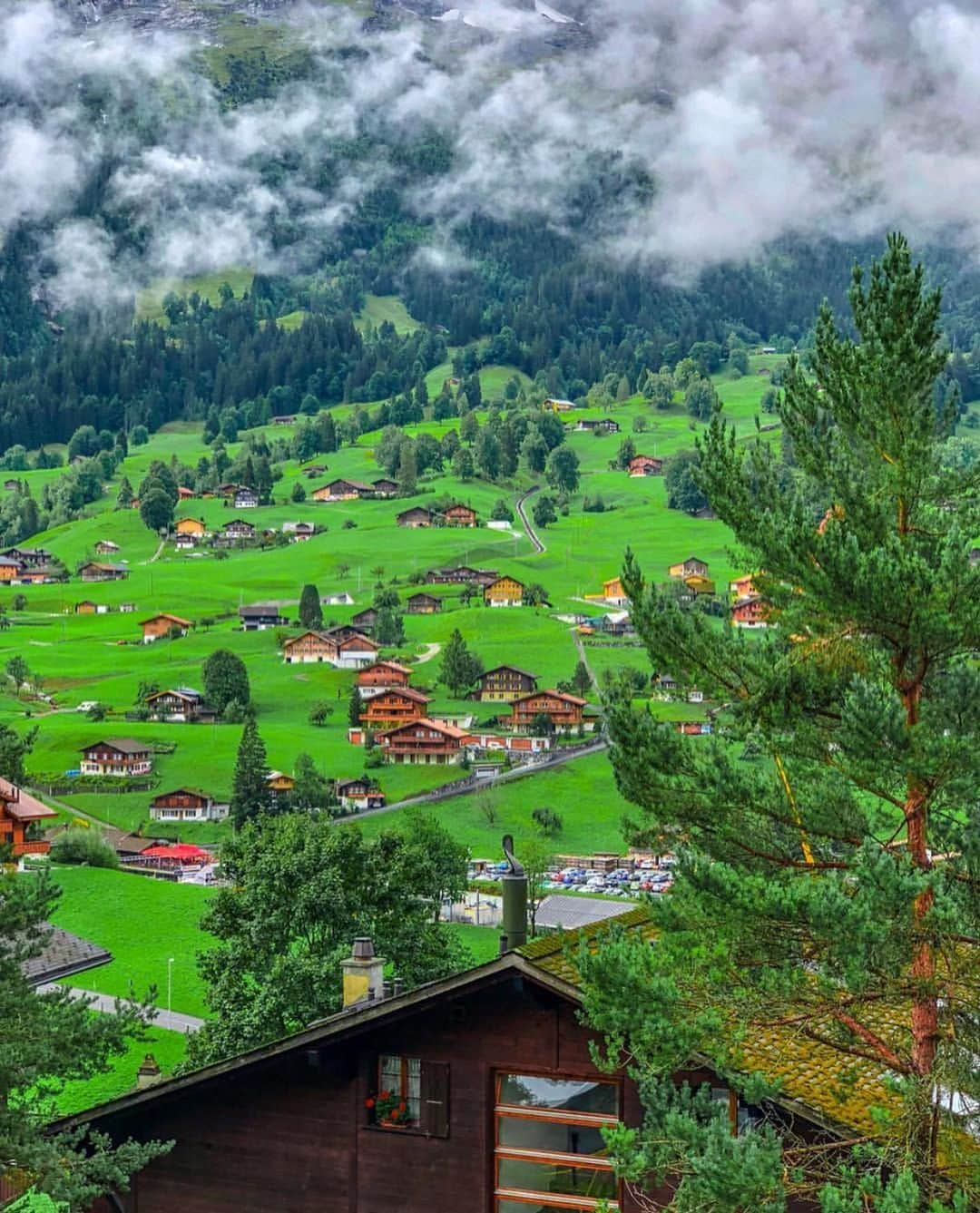 Wonderful Placesさんのインスタグラム写真 - (Wonderful PlacesInstagram)「Summer in Grindelwald - Switzerland ✨💚💚💚✨ So lush and so green! . Pictures by ✨✨@takemyhearteverywhere✨✨ #wonderful_places for a feature 💚」7月13日 12時13分 - wonderful_places