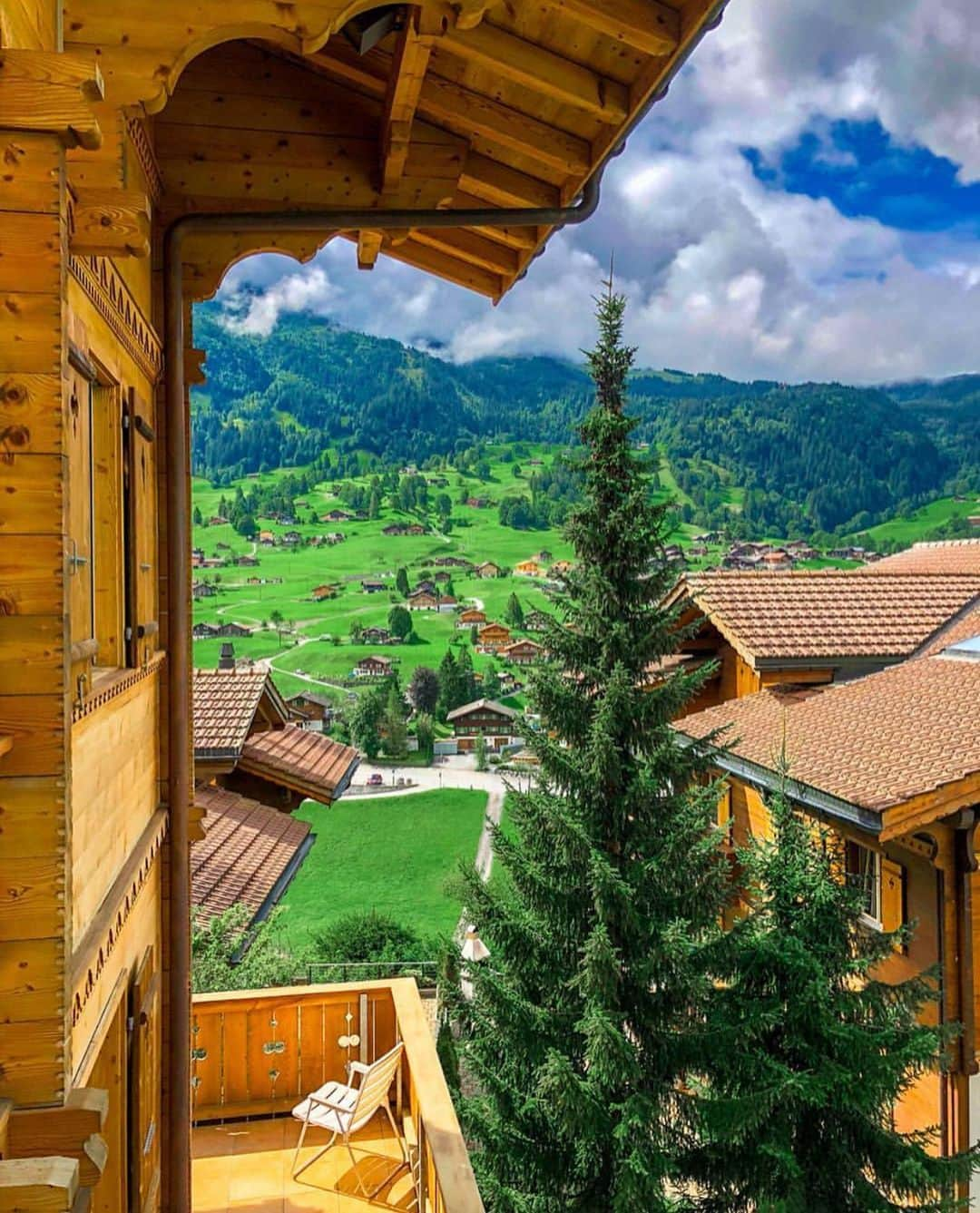 Wonderful Placesさんのインスタグラム写真 - (Wonderful PlacesInstagram)「Summer in Grindelwald - Switzerland ✨💚💚💚✨ So lush and so green! . Pictures by ✨✨@takemyhearteverywhere✨✨ #wonderful_places for a feature 💚」7月13日 12時13分 - wonderful_places