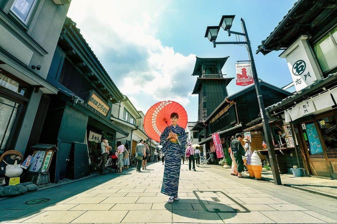 菊井彰子さんのインスタグラム写真 - (菊井彰子Instagram)「世の中は3連休なんやねー♩ 川越で食べ歩きとかしたいな🚶‍♀️ お祭りのイカ焼き食べに行きたいなぁ。 おでかけしたーい🌾 毎年浴衣着てるけど今年は着れない😭👘 皆さんお出かけの予定はありますか❓  photo by @japankuru #三連休  #お出かけスポット  #川越  #川越氷川神社  #川越散策  #川越食べ歩き  #yukata  #着物  #浴衣  #japankuru」7月13日 13時18分 - yanakiku_kiku